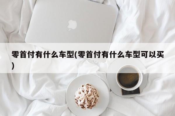 零首付有什么车型(零首付有什么车型可以买)